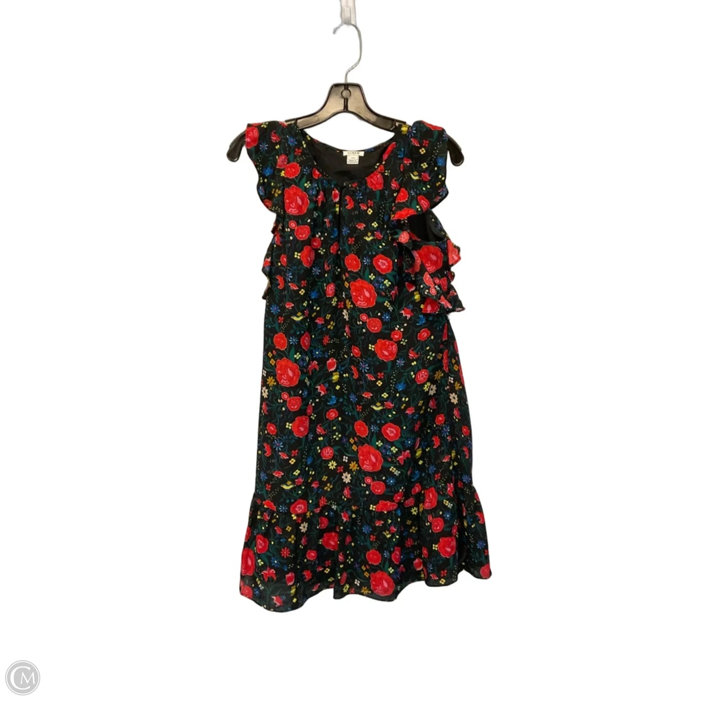 Dress Casual Midi By J. Crew In Floral Print, Size: Xxs