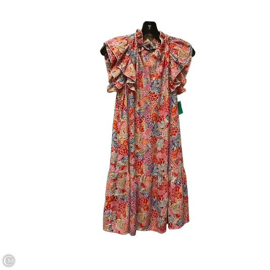 Dress Casual Midi By Dokotoo In Multi-colored, Size: S