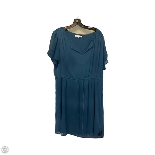 Dress Casual Midi By Dr2 In Blue, Size: Xl