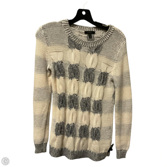 Sweater By J. Crew In Blue & White, Size: Xxs