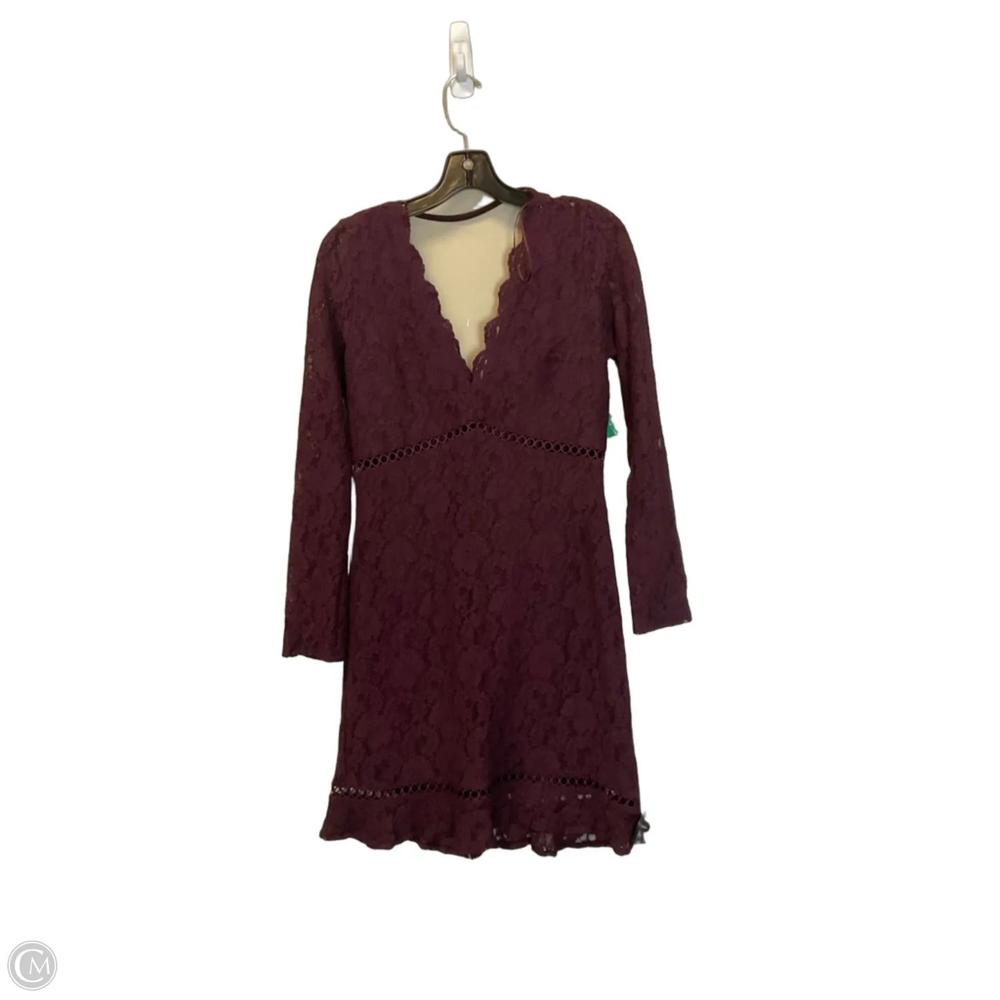 Dress Casual Short By Express In Purple, Size: M