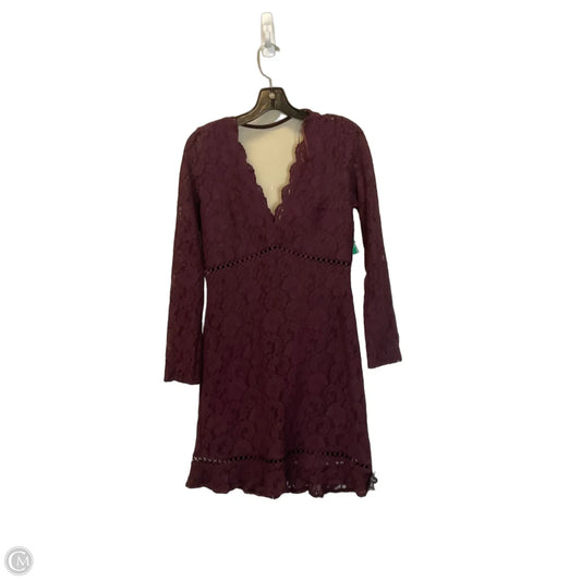 Dress Casual Short By Express In Purple, Size: M