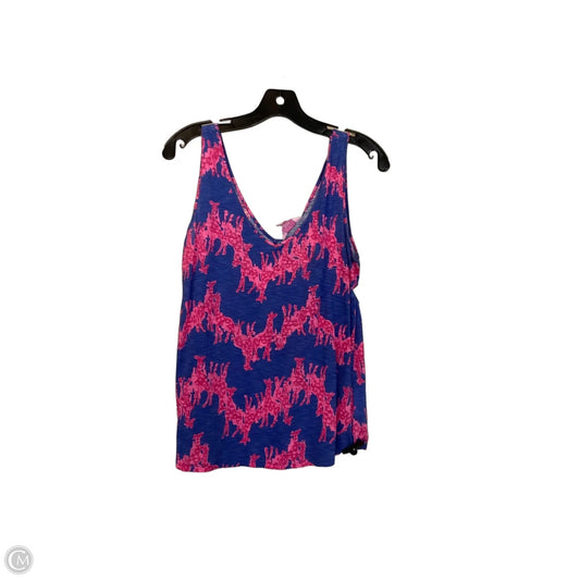 Top Sleeveless Designer By Lilly Pulitzer In Multi-colored, Size: M