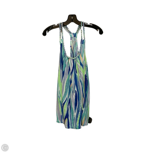 Top Sleeveless Designer By Lilly Pulitzer In Blue, Size: L