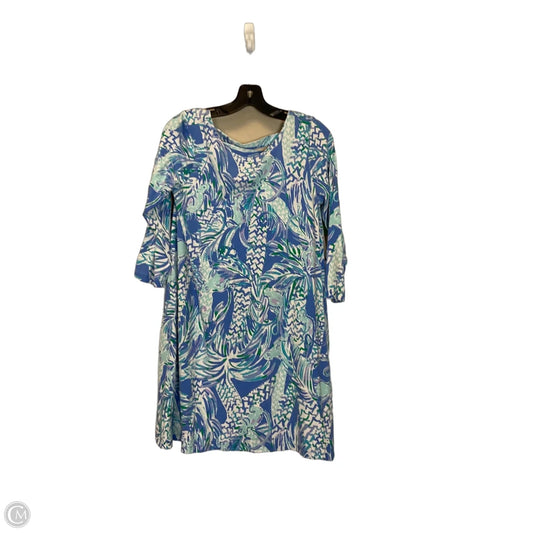 Dress Designer By Lilly Pulitzer In Blue, Size: M