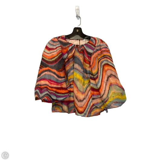 Top 3/4 Sleeve By Marie Oliver In Multi-colored, Size: Xs