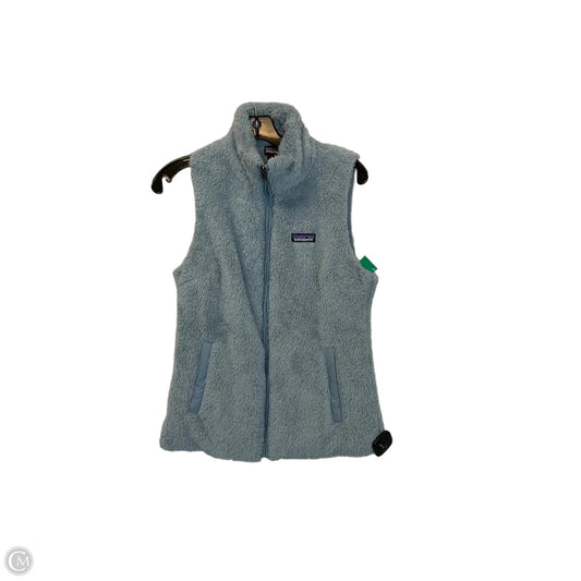 Vest Faux Fur & Sherpa By Patagonia In Blue, Size: M