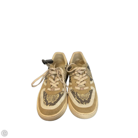 Shoes Designer By Coach In Snakeskin Print, Size: 9.5