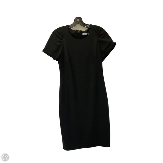Dress Work By Calvin Klein In Black, Size: S