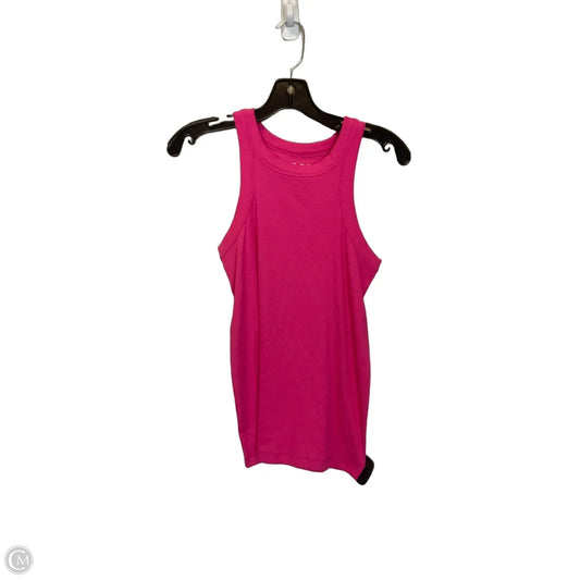 Top Sleeveless Basic By Loft In Pink, Size: M