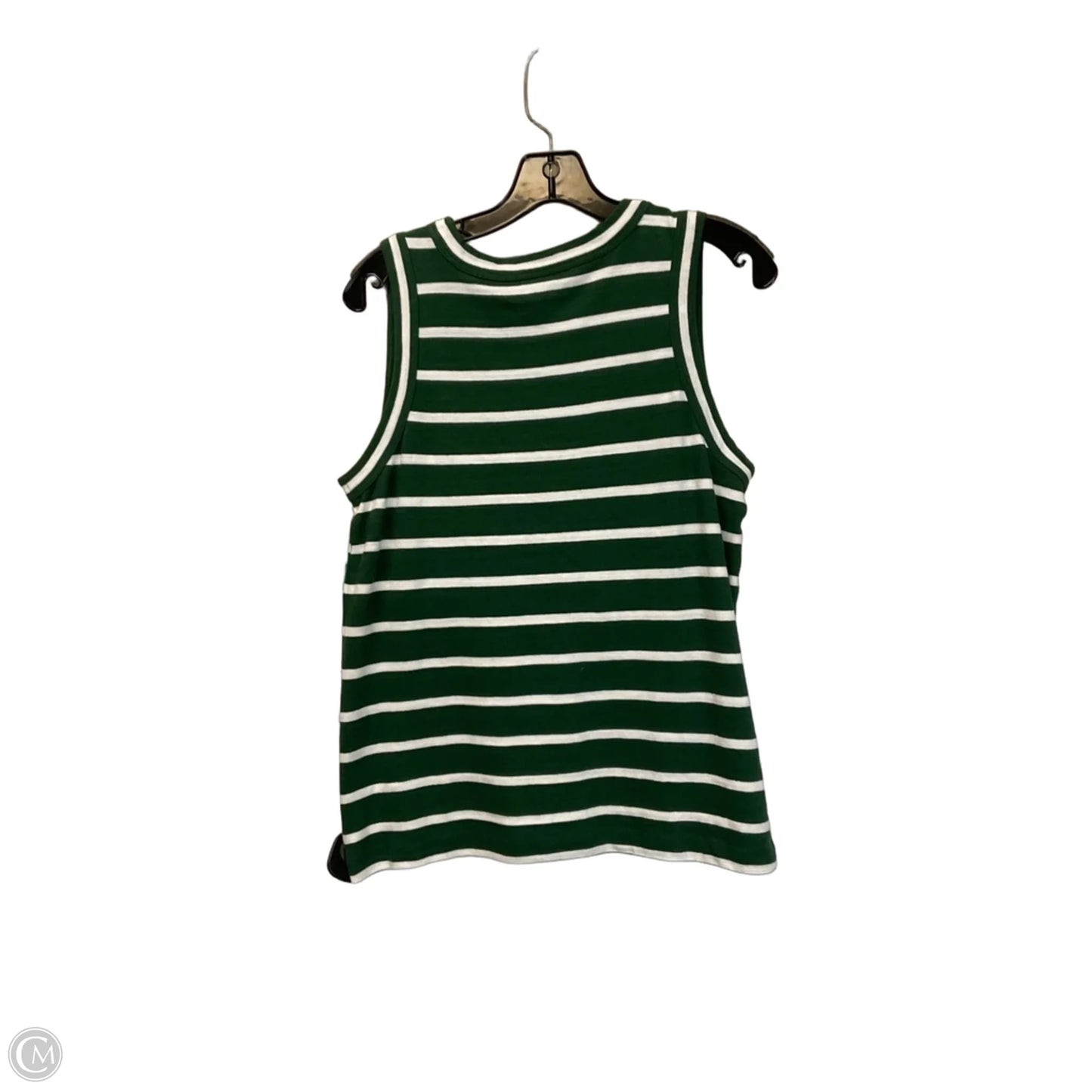 Top Sleeveless Basic By Loft In Green, Size: M