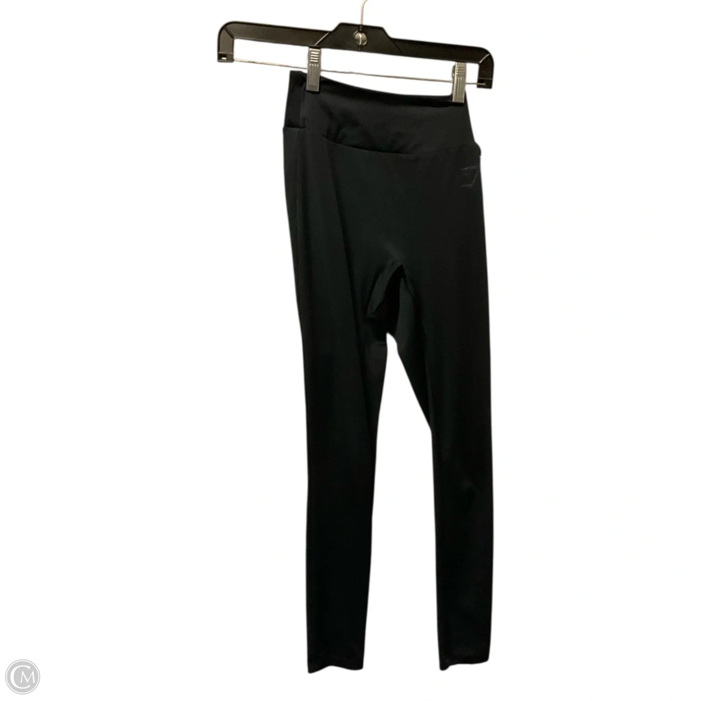 Athletic Leggings Capris By Gym Shark In Black, Size: Xs
