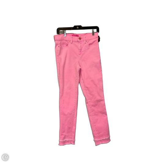 Jeans Designer By Lilly Pulitzer In Pink, Size: 6