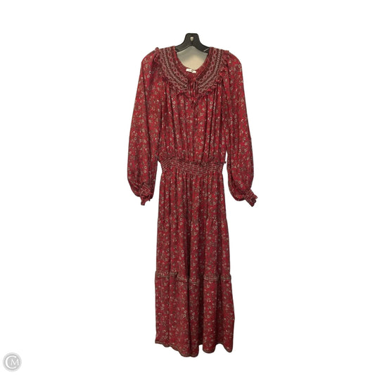 Dress Casual Maxi By Max Studio In Red, Size: M