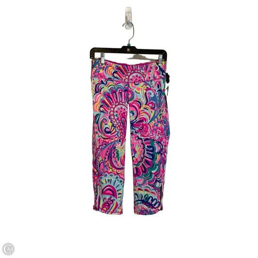 Capris Designer By Lilly Pulitzer In Multi-colored, Size: M