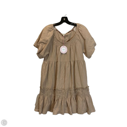 Dress Casual Short By Umgee In Brown, Size: S