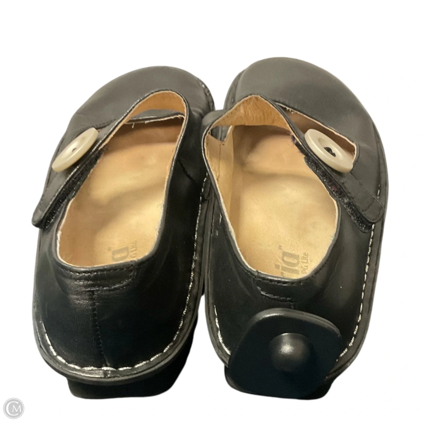 Shoes Flats By Alegria In Black, Size: 6.5