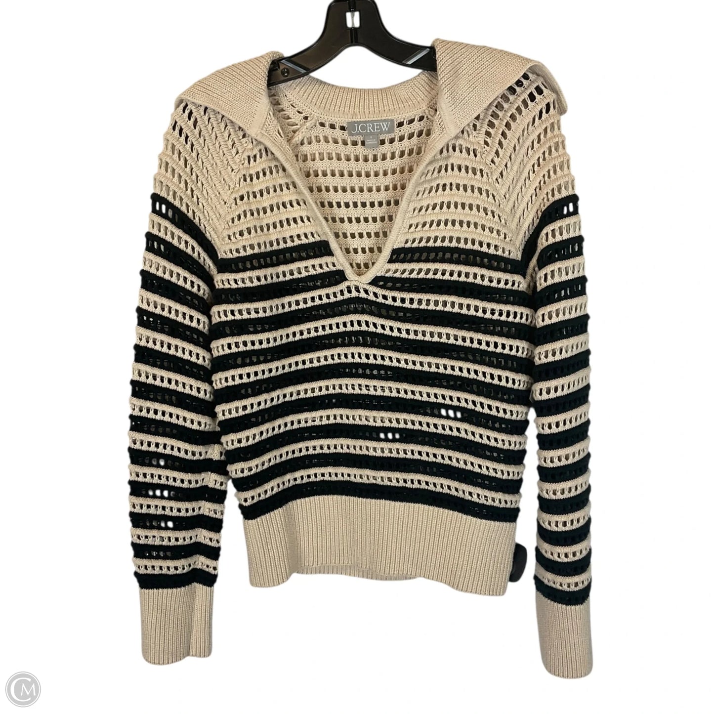 Sweater By J. Crew In Striped Pattern, Size: S