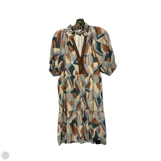 Dress Casual Midi By Thml In Multi-colored, Size: S