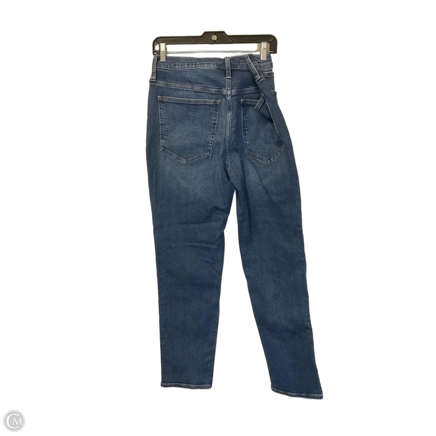 Jeans Straight By Madewell In Blue Denim, Size: 8