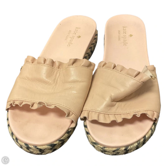 Sandals Designer By Kate Spade In Pink, Size: 6.5