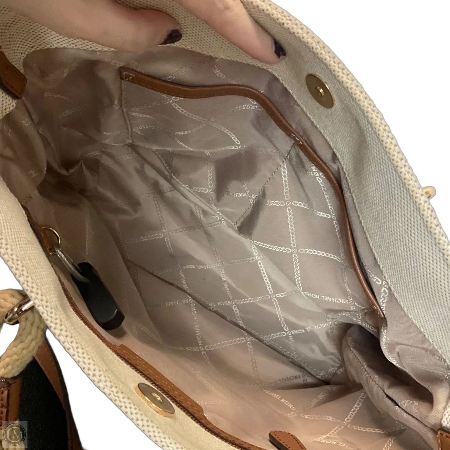 Handbag Designer By Michael Kors, Size: Medium