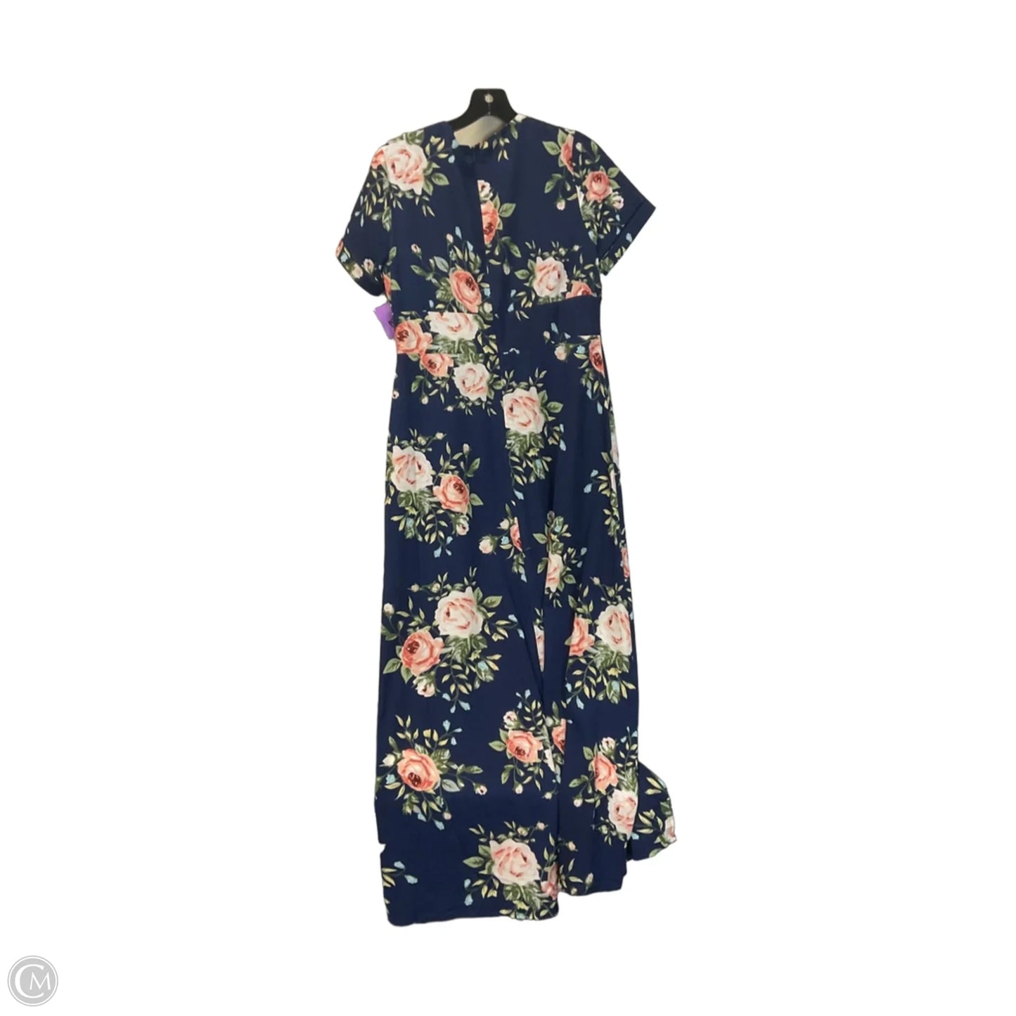Dress Casual Maxi By Promesa In Floral Print, Size: L