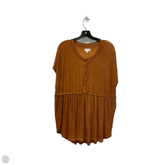 Top Short Sleeve By Wonderly In Multi-colored, Size: Xl