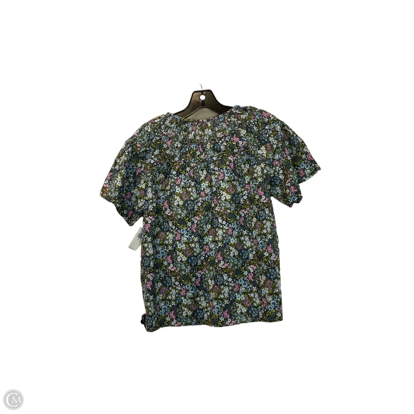 Top Short Sleeve By Old Navy In Floral Print, Size: S