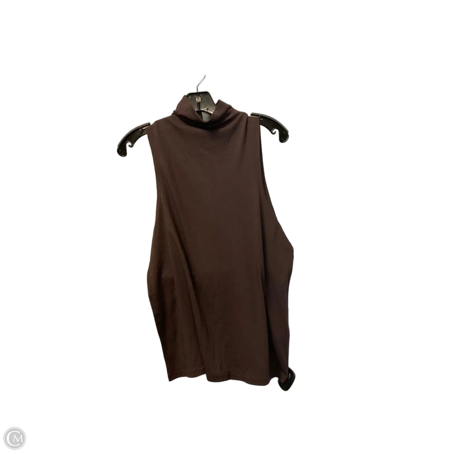 Top Sleeveless Basic By J. Crew In Brown, Size: M