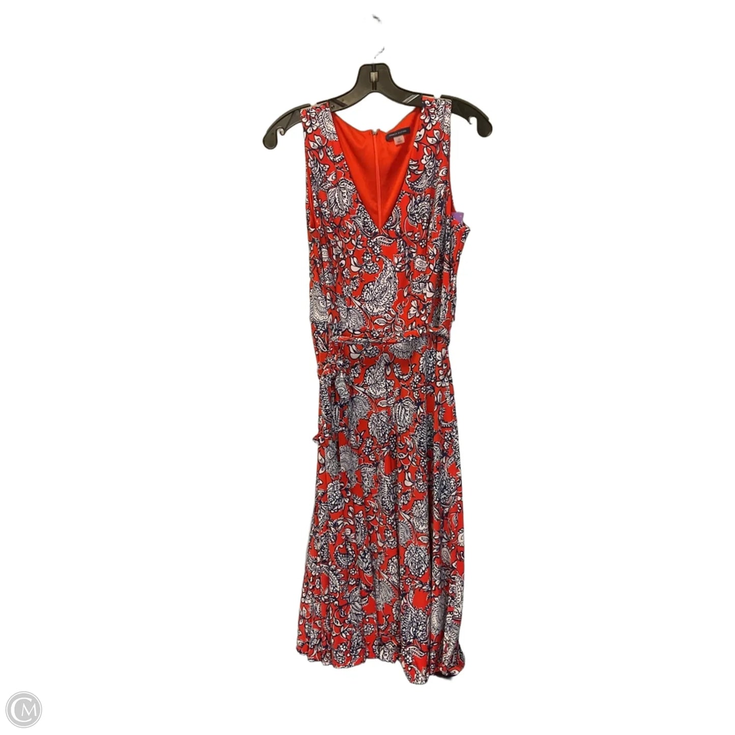 Dress Casual Maxi By Tommy Hilfiger In Orange, Size: 10