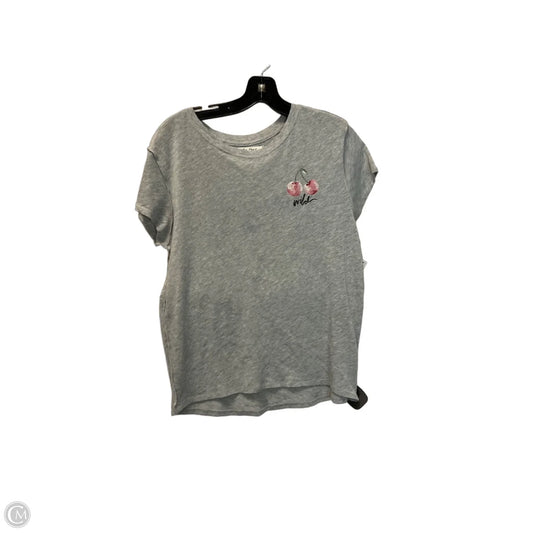 Top Short Sleeve Basic By We The Free In Grey, Size: M