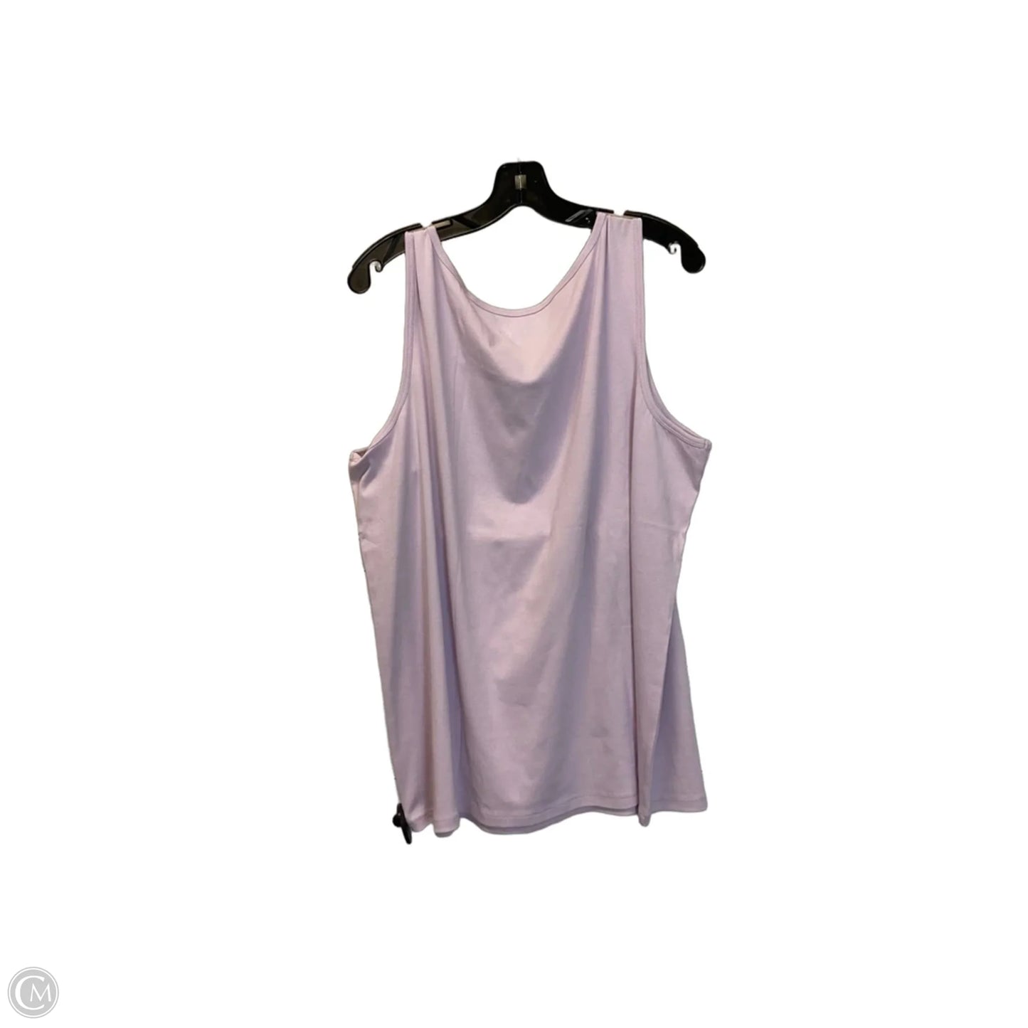 Top Sleeveless Basic By Talbots In Purple, Size: 3x
