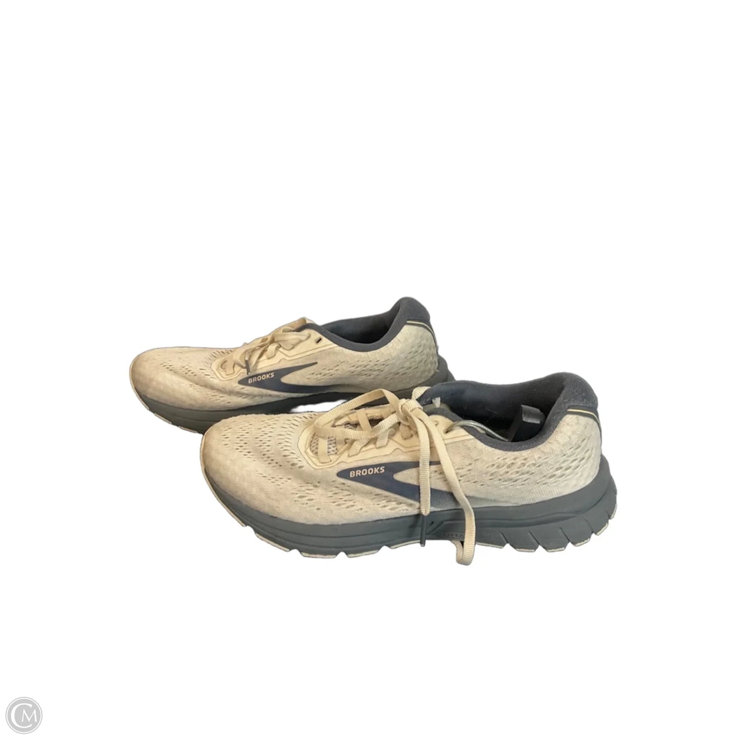 Shoes Athletic By Brooks In Cream, Size: 8.5