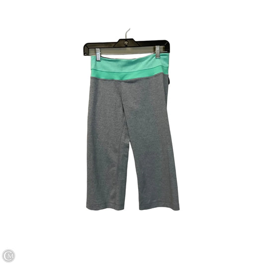 Athletic Leggings Capris By Lululemon In Grey, Size: 4