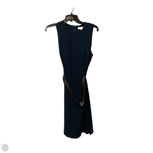 Dress Casual Midi By Michael By Michael Kors In Navy, Size: 6