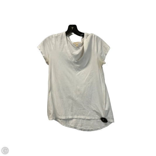 Top Short Sleeve Basic By Michael By Michael Kors In White, Size: S