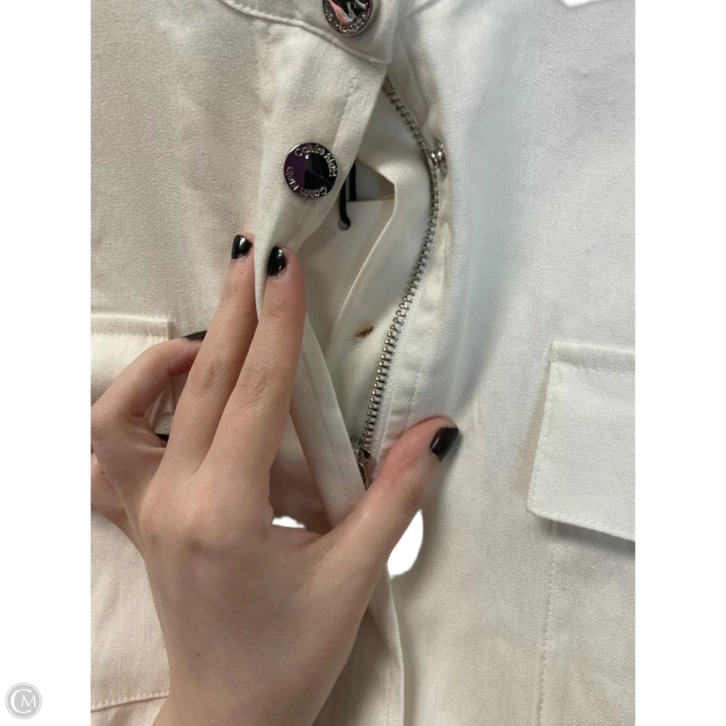 Vest Other By Calvin Klein In White, Size: M