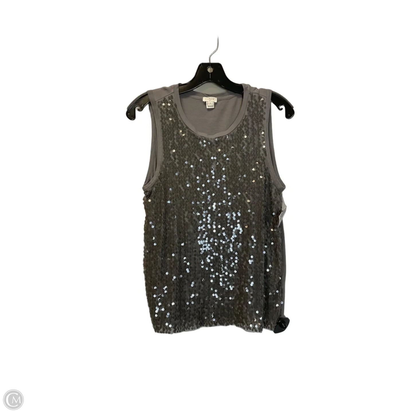 Top Sleeveless By J. Crew In Grey, Size: S