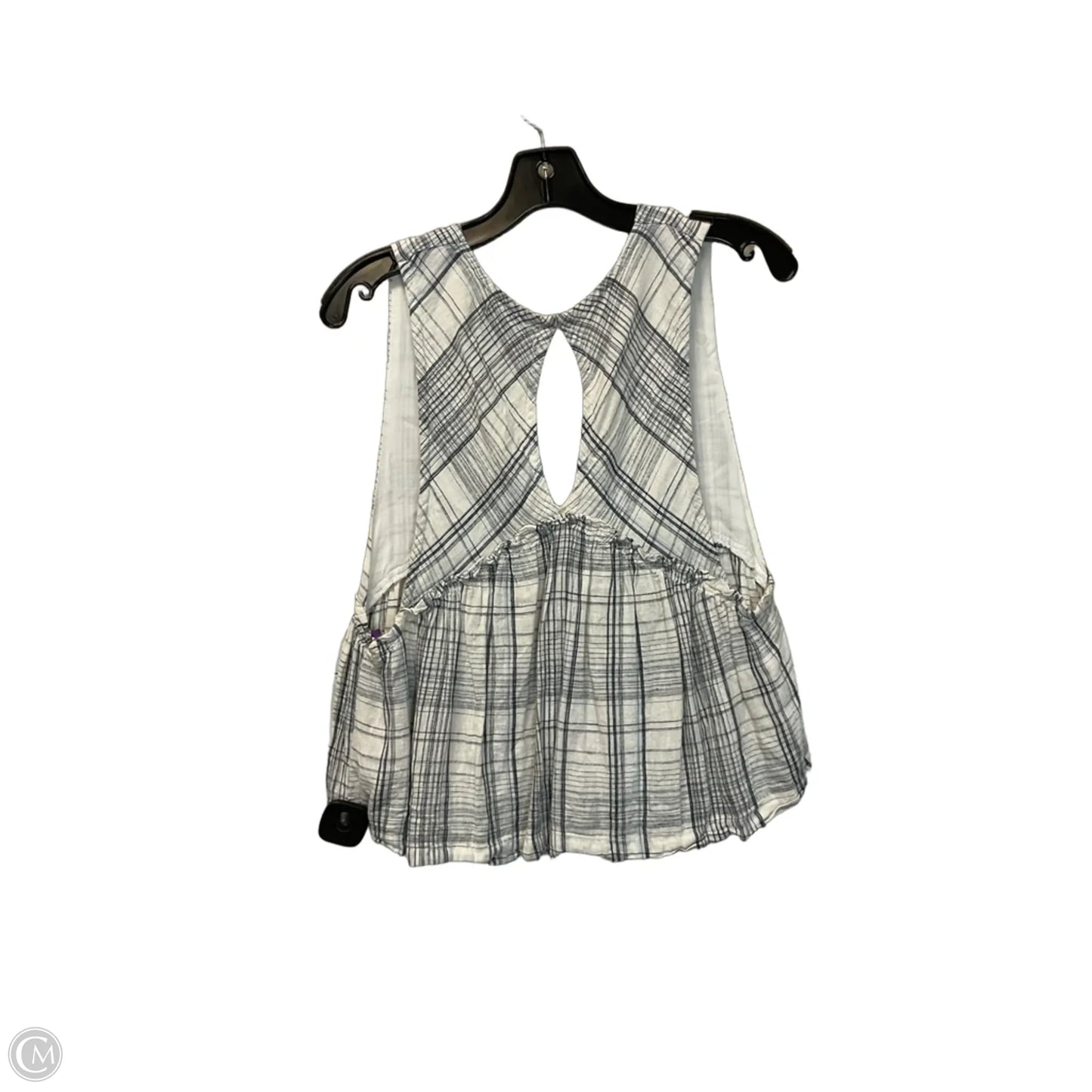 Top Sleeveless By Urban Outfitters In Black & White, Size: Xs