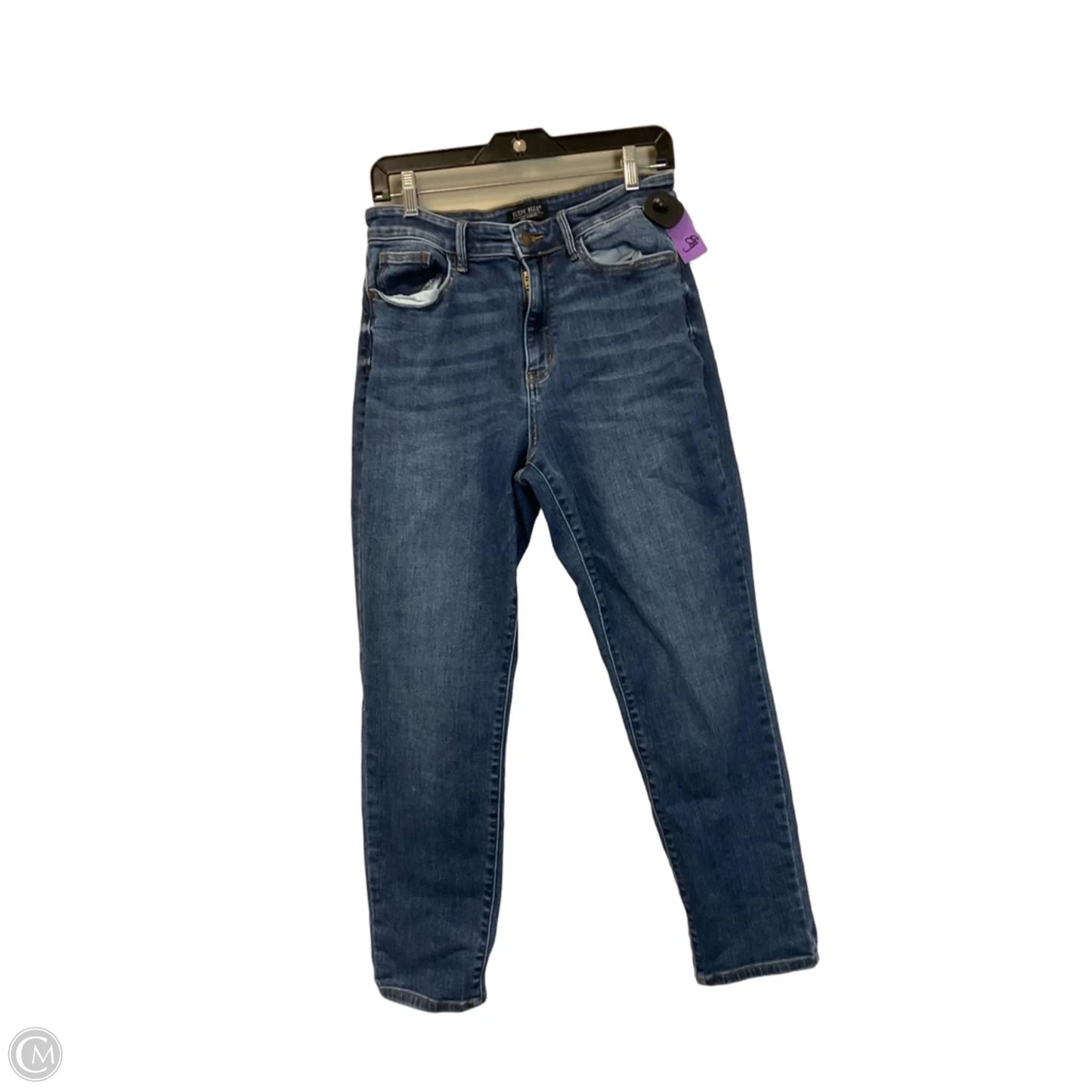 Jeans Straight By Judy Blue In Blue Denim, Size: 8