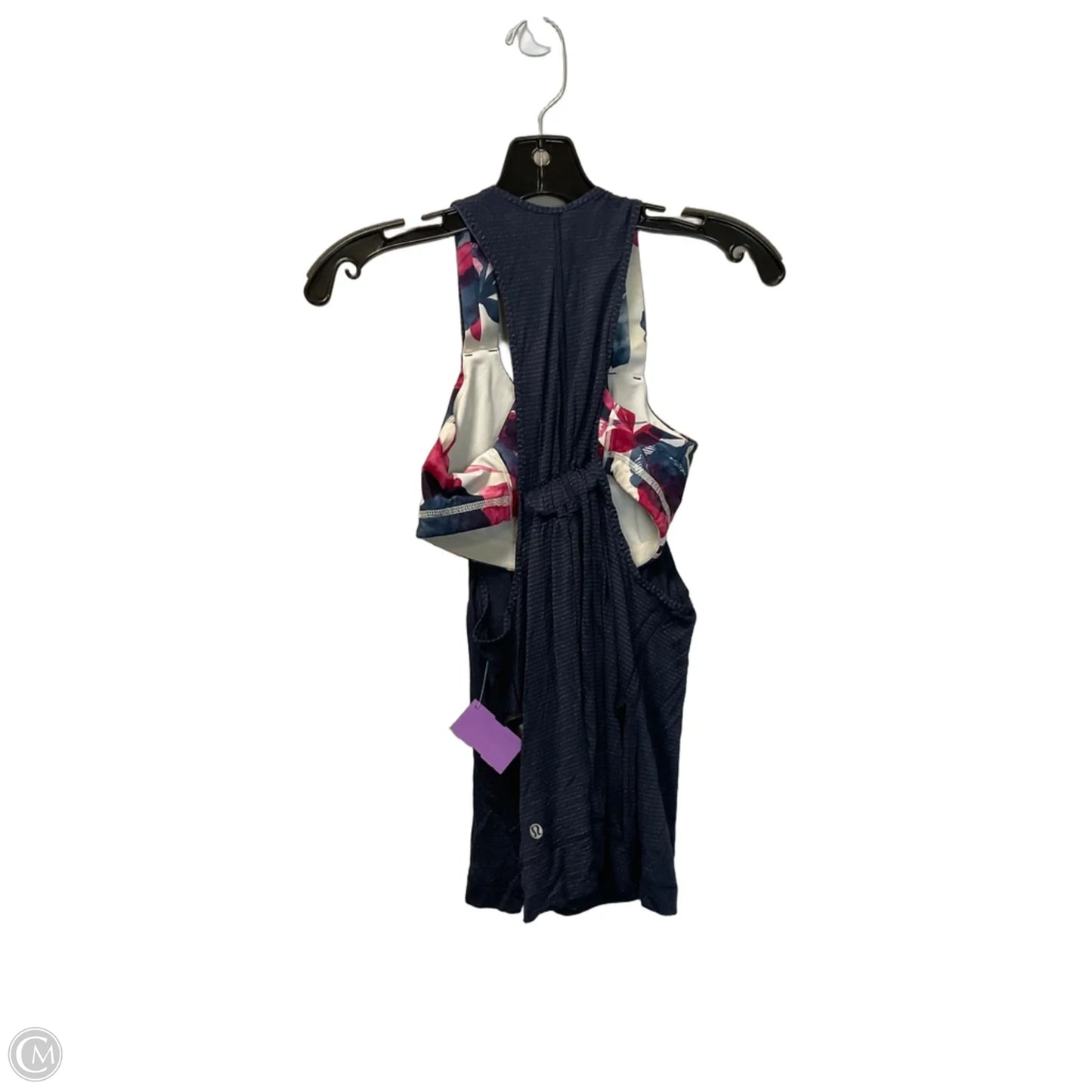 Athletic Tank Top By Lululemon In Navy, Size: 4