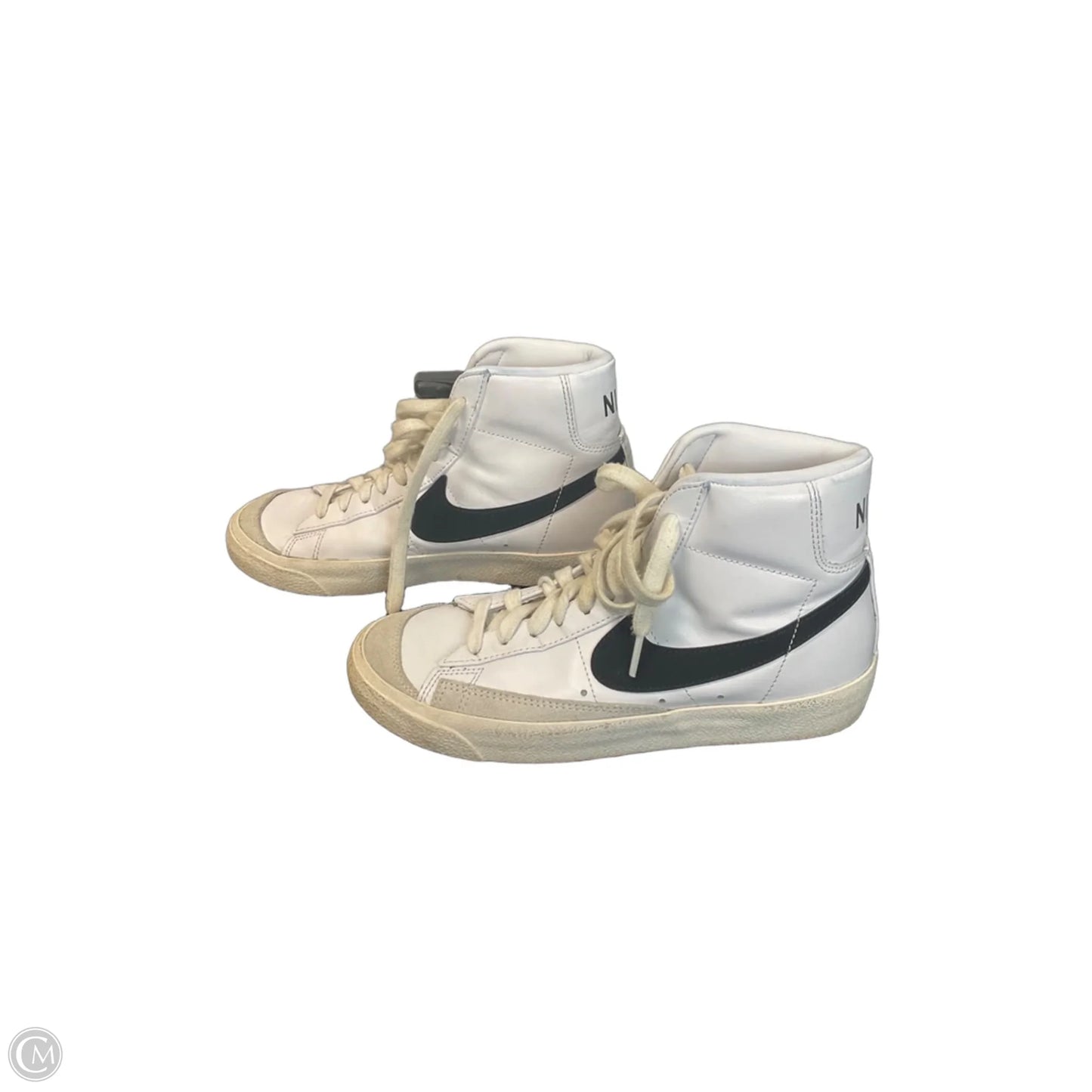 Shoes Athletic By Nike In White, Size: 7.5