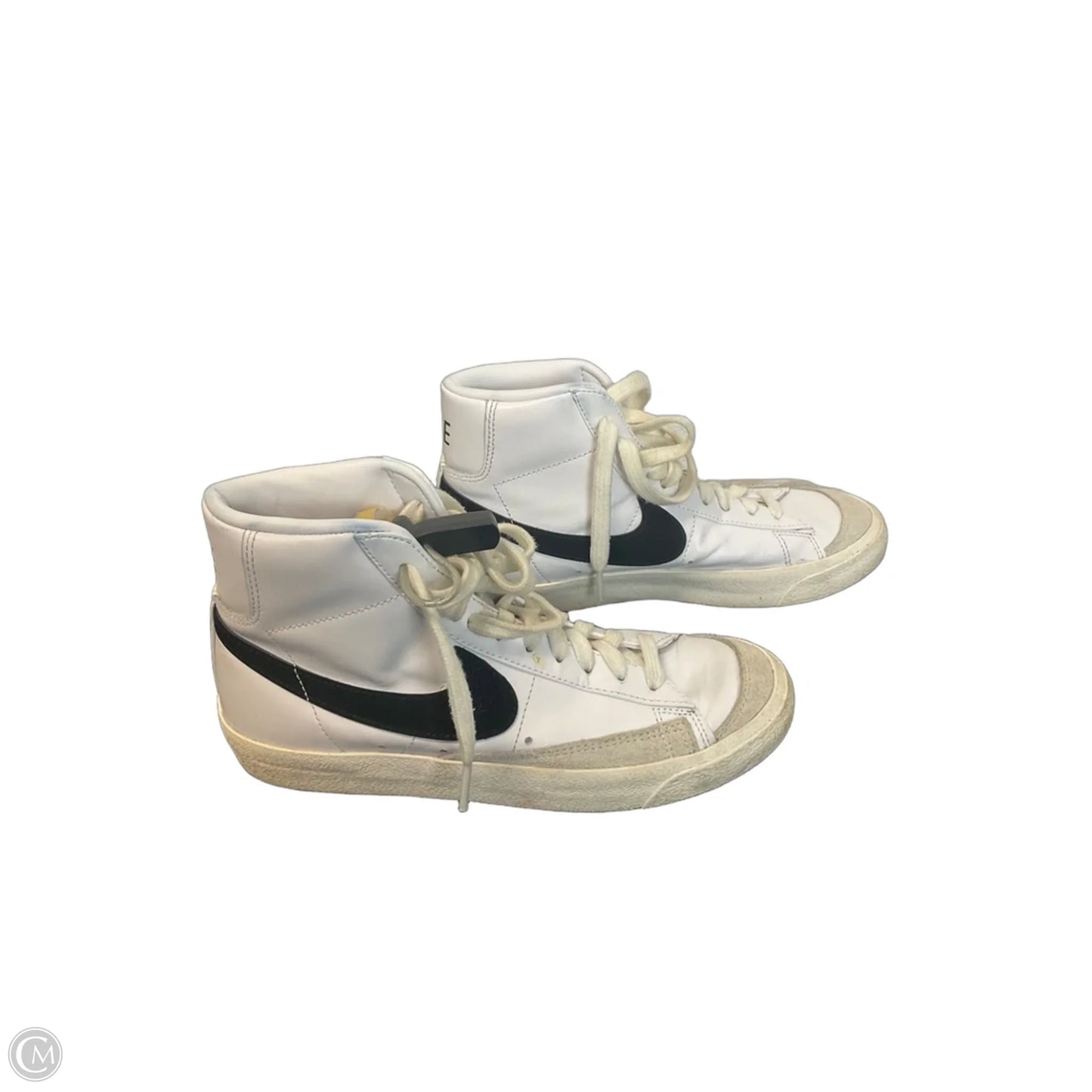 Shoes Athletic By Nike In White, Size: 7.5