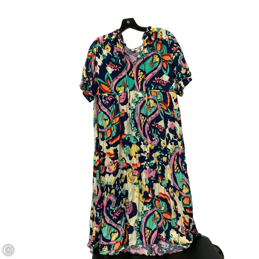 Dress Casual Maxi By Umgee In Multi-colored, Size: L