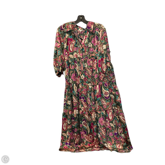 Dress Casual Maxi By Umgee In Multi-colored, Size: L