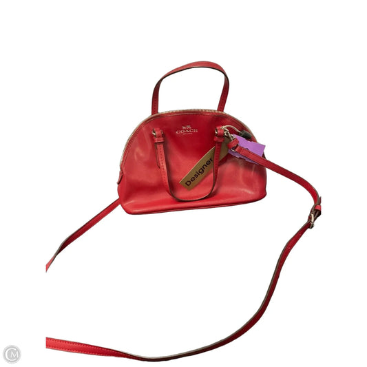Crossbody Designer By Coach, Size: Small