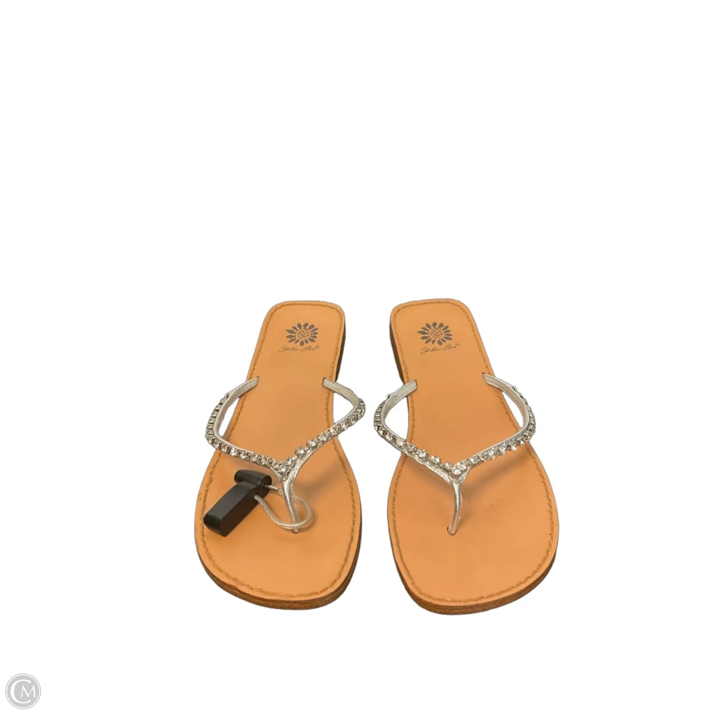 Sandals Flip Flops By Yellow Box In Brown, Size: 9