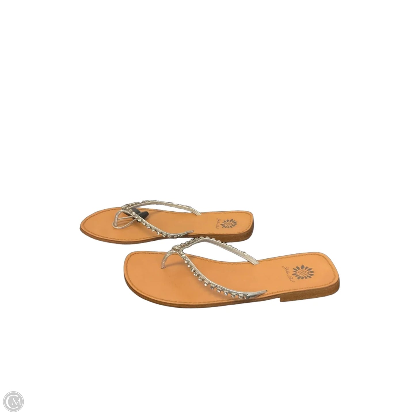 Sandals Flip Flops By Yellow Box In Brown, Size: 9