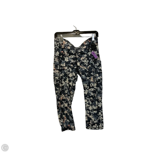 Athletic Leggings Capris By Lululemon In Multi-colored, Size: 12